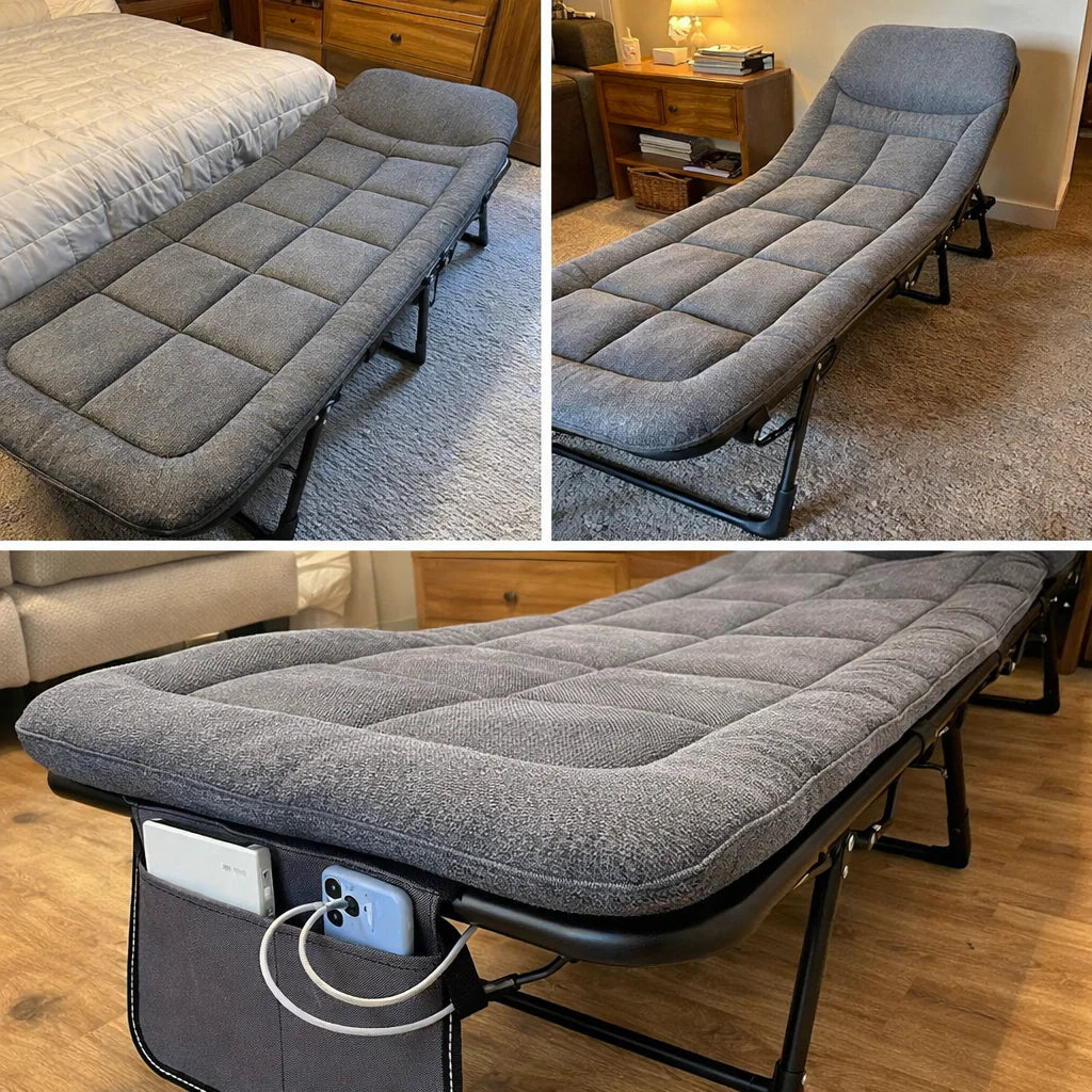 DreamFold Pro — Premium Folding Guest Bed