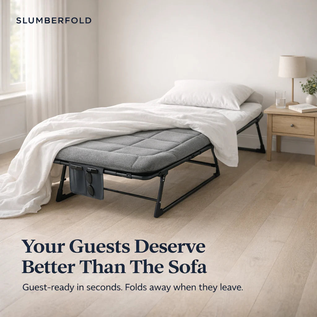 DreamFold Pro — Premium Folding Guest Bed